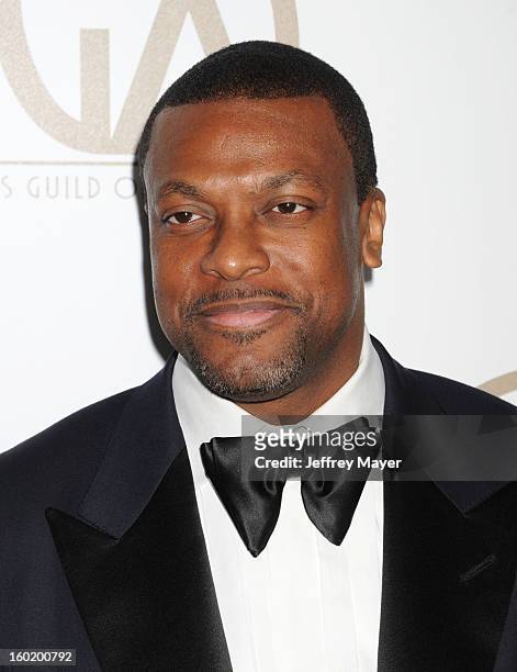 Chris Tucker arrives at the 24th Annual Producers Guild Awards at The Beverly Hilton Hotel on January 26, 2013 in Beverly Hills, California.