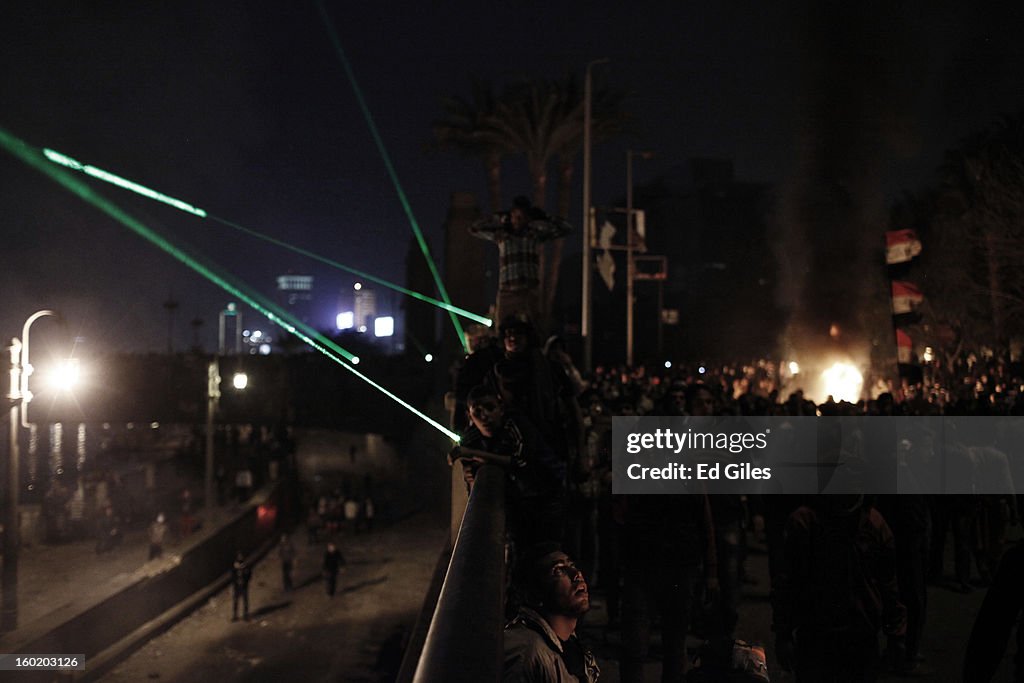 Protesters Gather In Cairo After Port Said Football Massacre Defendants Sentenced To Death