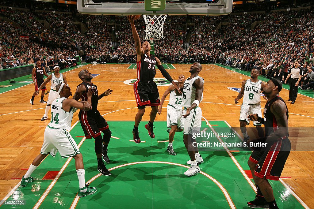 Miami Heat v Boston Celtics