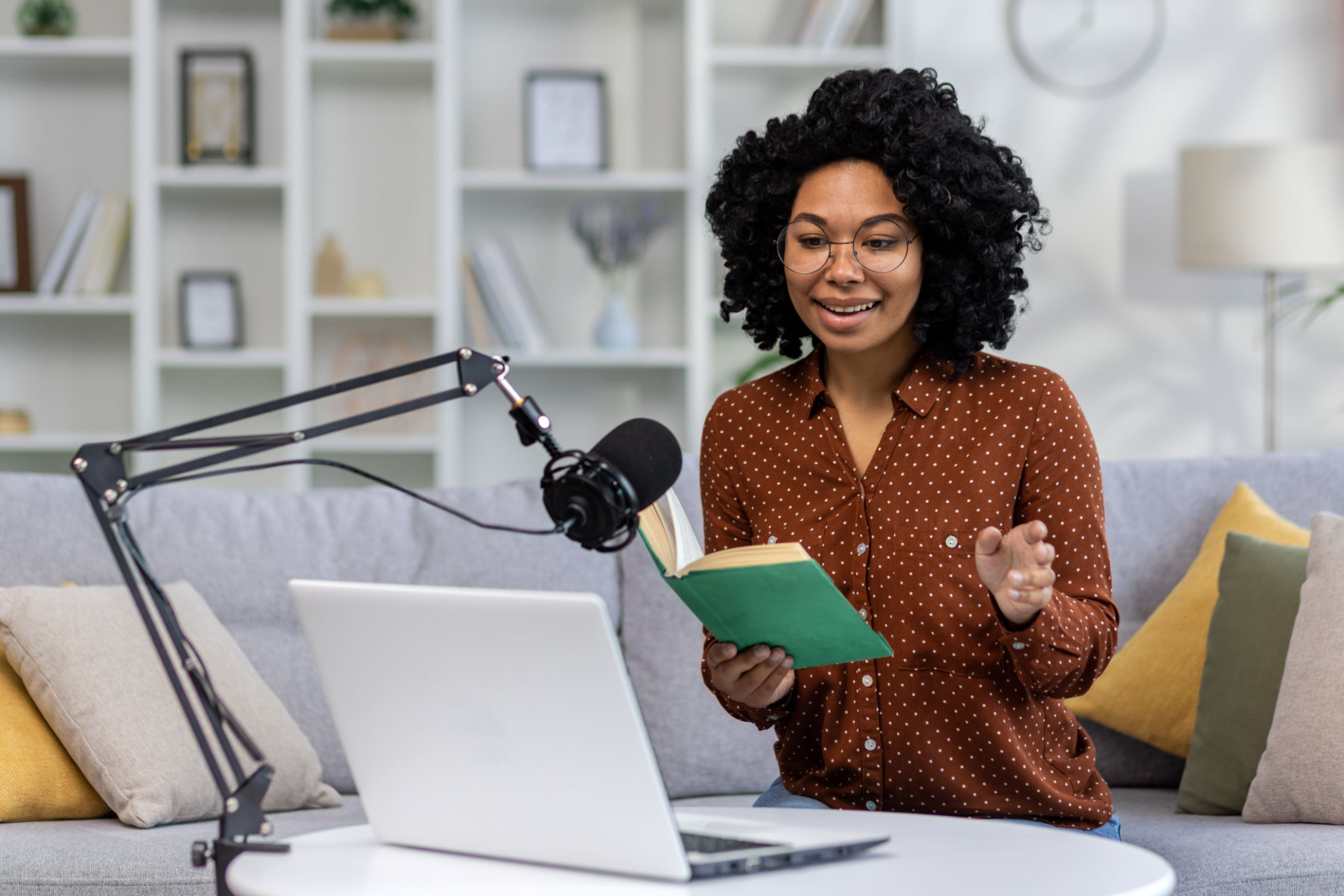 audiobook recording setup