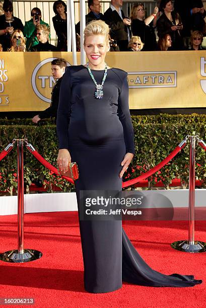 Awards social media ambassador Busy Philipps arrives at the19th Annual Screen Actors Guild Awards held at The Shrine Auditorium on January 27, 2013...