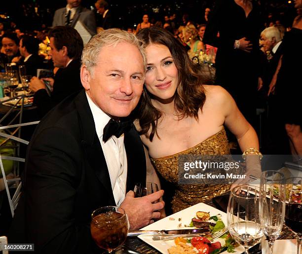 Victor Garber and Jennifer Garner attend the 19th Annual Screen Actors Guild Awards at The Shrine Auditorium on January 27, 2013 in Los Angeles,...