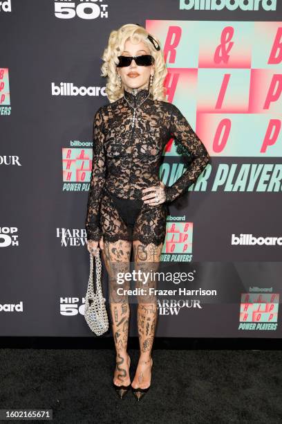 Brooke Candy attends Billboard R&B Hip Hop Live at The Novo on August 08, 2023 in Los Angeles, California.