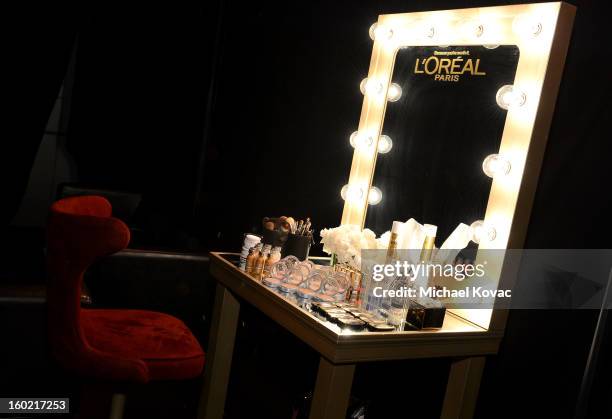 General view of the atmosphere during the 19th Annual Screen Actors Guild Awards at The Shrine Auditorium on January 27, 2013 in Los Angeles,...