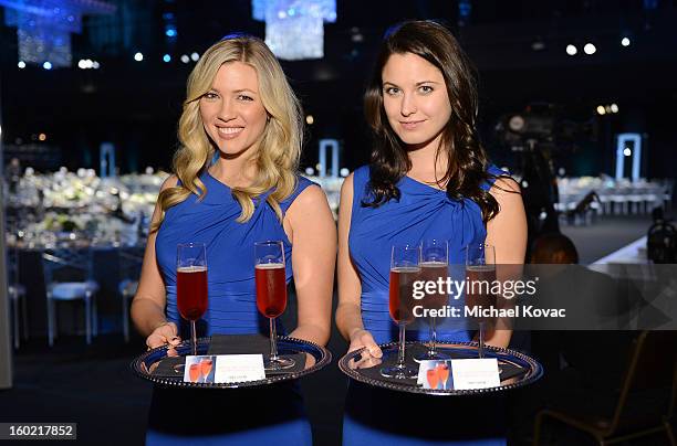 General view of the atmosphere during the 19th Annual Screen Actors Guild Awards at The Shrine Auditorium on January 27, 2013 in Los Angeles,...