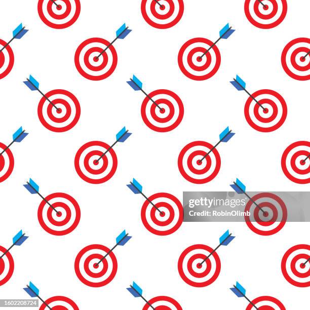 Targeting Patterns Targets With Arrows Seamless Pattern High-Res Vector Graphic - Getty Images