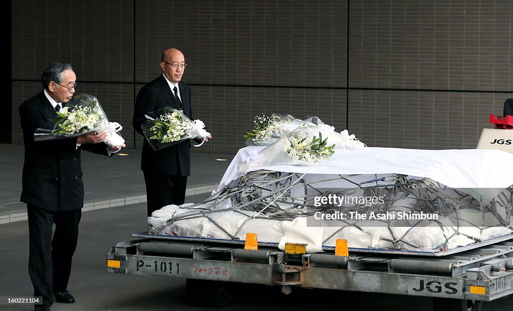 A Body Of Japanese National Returns Home