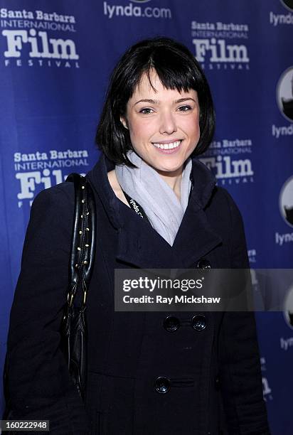 Director Mary Kerr attends the screening of "Radioman" at the 28th Santa Barbara International Film Festival on January 27, 2013 in Santa Barbara,...