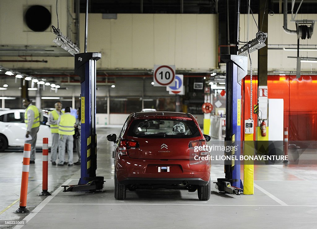 FRANCE-AUTO-PSA-STRIKE