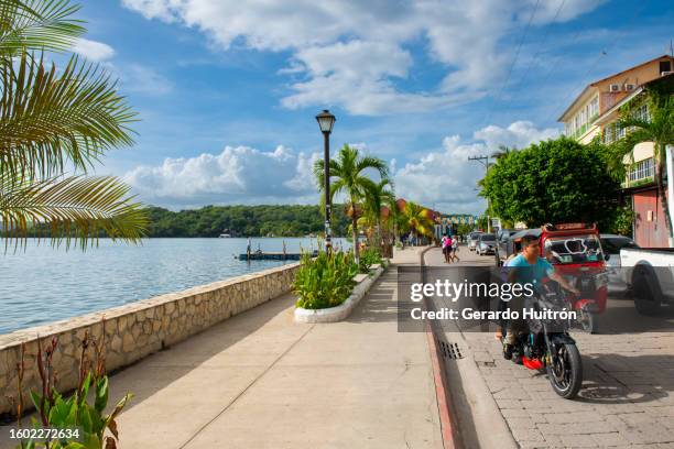 flores island - guatemala landscape stock pictures, royalty-free photos & images
