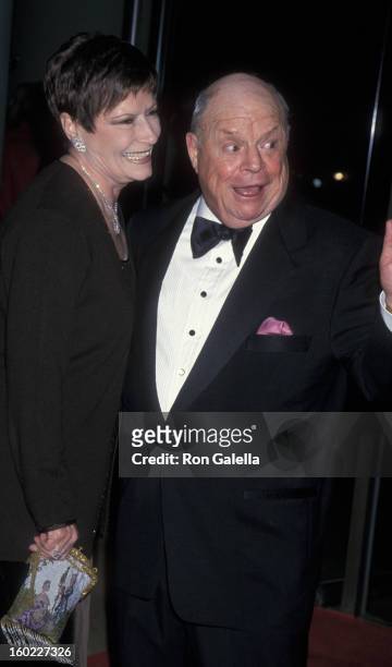 Comic Don Rickles and wife Barbara Sklar attend 28th Annual American Film Institute Lifetime Achievement Awards Honoring Harrison Ford on February...