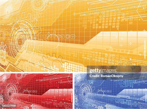 abstract composition - plus pattern stock illustrations