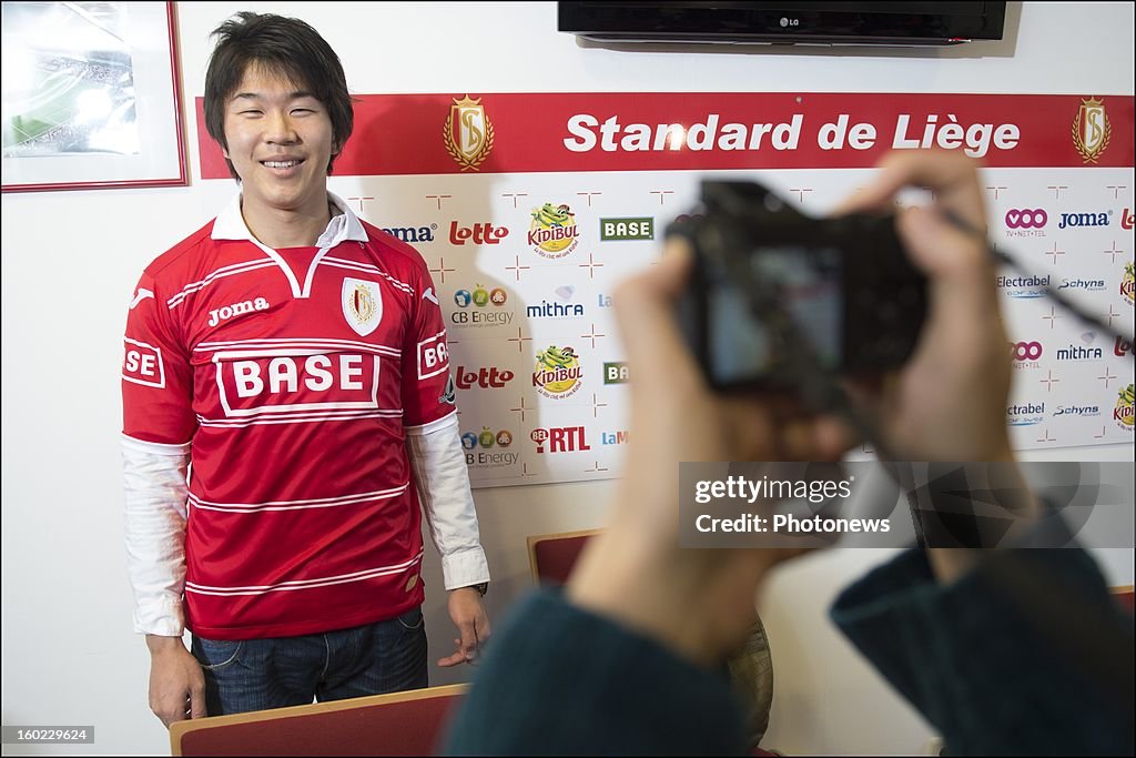 Kensuke Nagai Signs With Standard de Liege - Jupiler League
