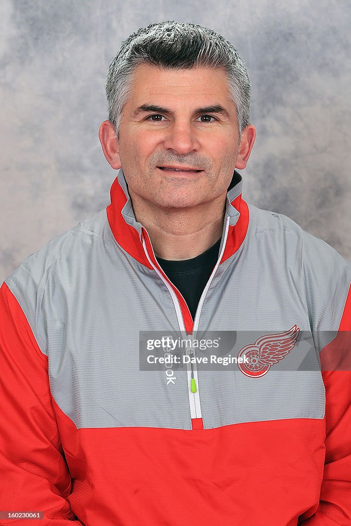 Detroit Red Wings Headshots