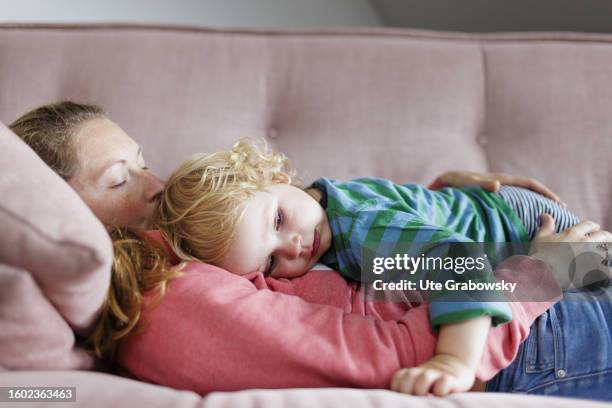 In this photo illustration family life on August 06, 2023 in Bonn, Germany.