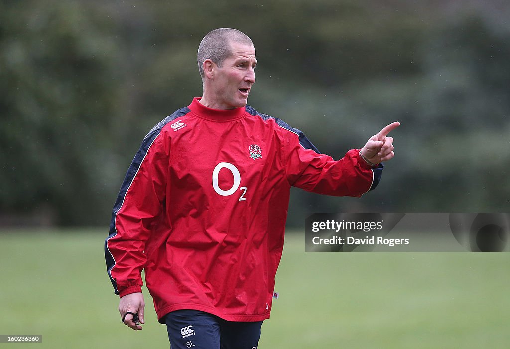 England Training Session