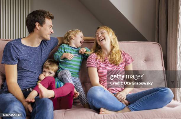 In this photo illustration family life on August 06, 2023 in Bonn, Germany.