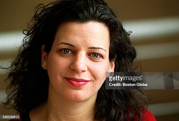 Juliette Kayyem, a Lebanese-American civil rights lawyer, photographed at Harvard's JFK School in Cambridge, Mass. On March 2, 2001.