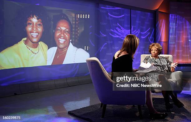 Savannah Guthrie and Cissy Houston appear on NBC News' "Today" show --