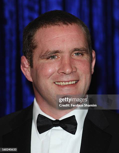 Phil Vickery attends the Retail Trust London Ball at Grosvenor House, on January 28, 2013 in London, England.