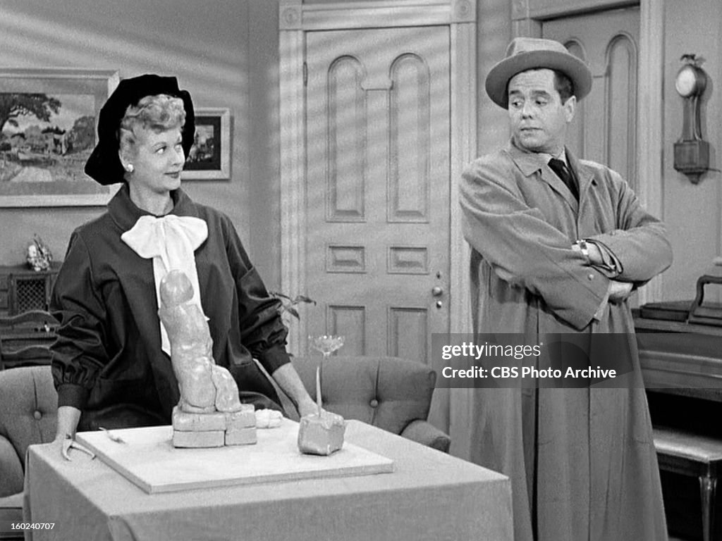 Lucy And Ricky Ricardo Lucille Ball as Lucy Ricardo and Desi Arnaz as Ricky Ricardo in the I ...