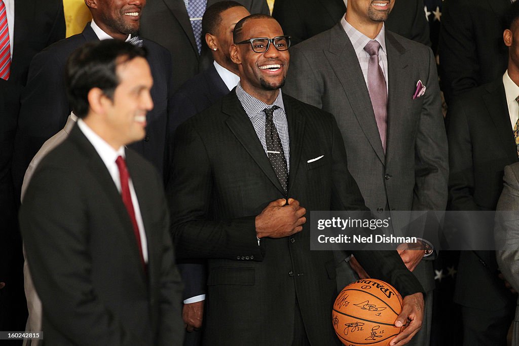 Miami Heat White House Visit