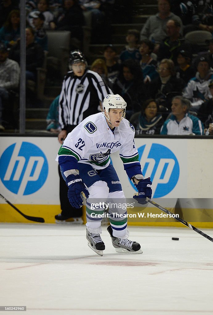 Vancouver Canucks v San Jose Sharks