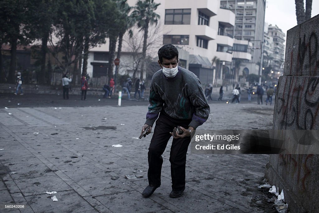 Protests Continue As President Morsi Declares A State Of Emergency