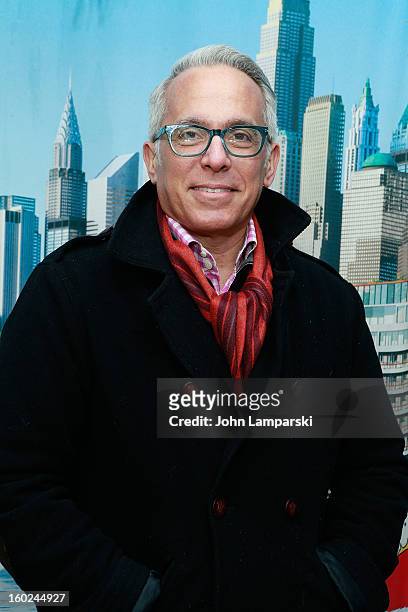 Chef Geoffrey Zakarian attends the Norwegian Warming Station launch in Times Square on January 28, 2013 in New York City.