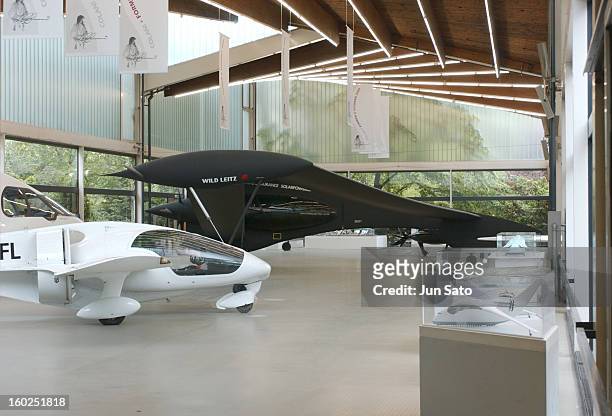 Luigi Colani Design, Atmosphere during 50 Years Luigi Colani "Futurama" Exhibition at Nancyhalle in Karlsruhe, Germany.