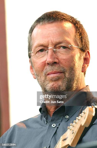 Eric Clapton during Crossroads Guitar Festival - Day Two at Fair Park in Dallas, Texas, United States.