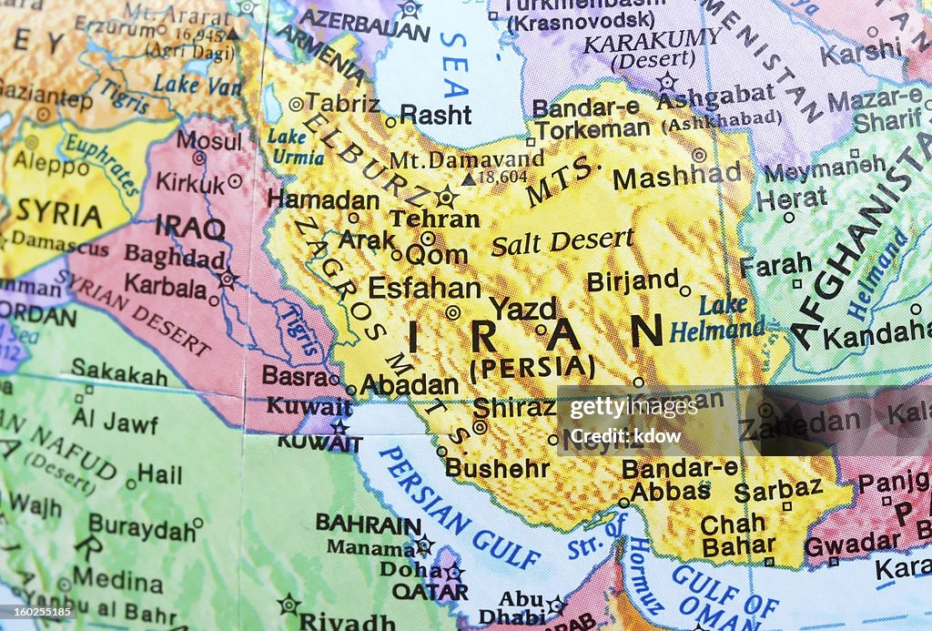 Map of Iran