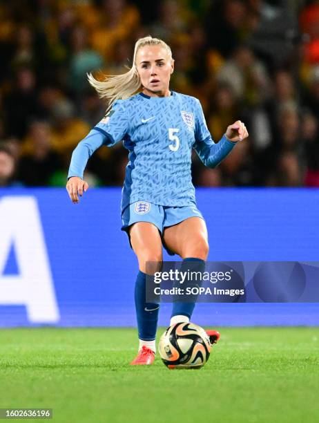 Alex Greenwood of England women soccer team is seen during the FIFA Women's World Cup 2023 match between Australia and England held at the Stadium...