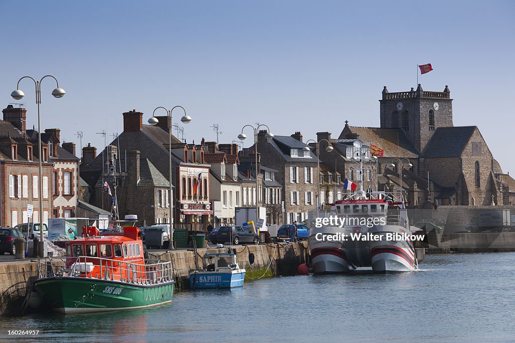 Barfleur, Normandy, Harbor View