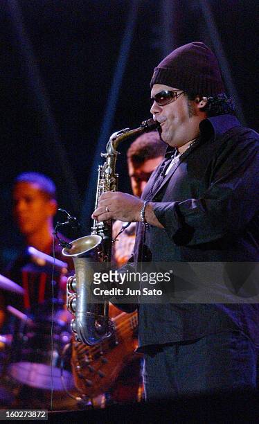 Cesar Lopez and Havana Ensamble during Tokyo Jazz 2004 - Future World at Tokyo Big Sight in Tokyo, Japan.