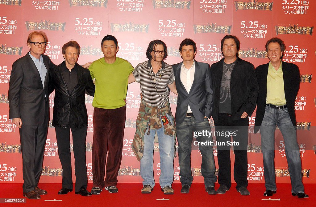 Pirates of the Caribbean: At World's End Tokyo Press Conference - Photocall