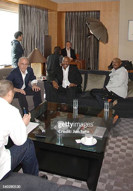 Fourplay during Fourplay New Album "Journey" - Press Call by BMG Japan at Cerulean Tower Tokyu Hotel in Tokyo, Japan.