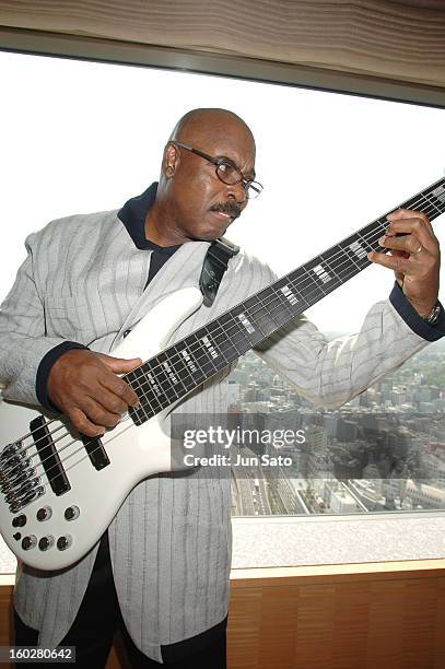 Harvey Mason of Fourplay during Fourplay New Album "Journey" - Press Call by BMG Japan at Cerulean Tower Tokyu Hotel in Tokyo, Japan.