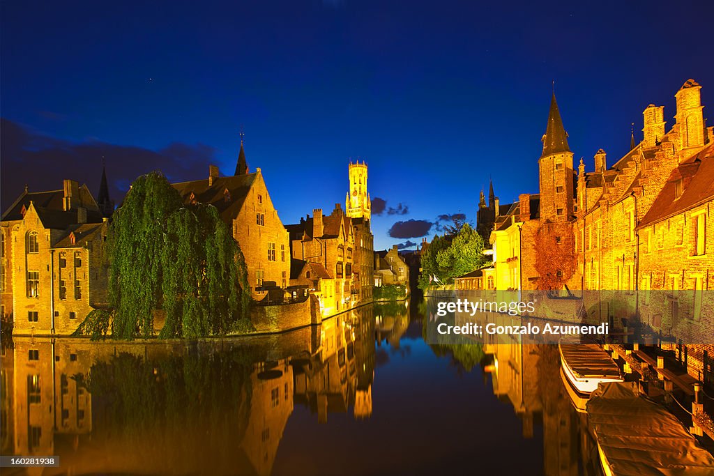 Medieval town of Bruges.