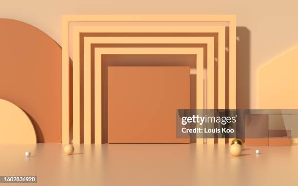 3d rendering exhibition background - stage set stock pictures, royalty-free photos & images