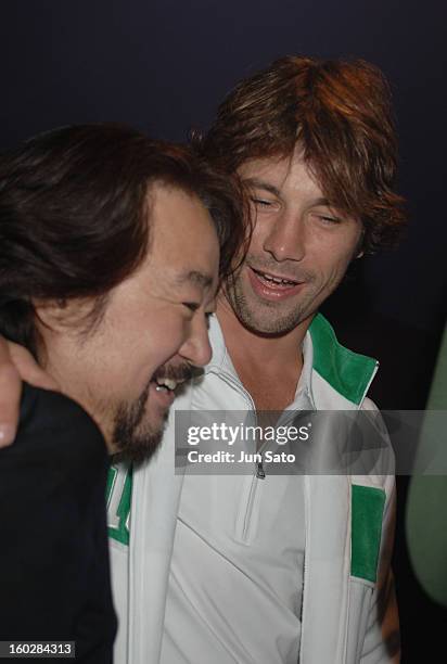 Jay Kay of Jamiroquai during Jay Kay of Jamiroquai Visits his Club - Duo Music Exchange in Tokyo - May 28, 2005 at Duo Music Exchange in Tokyo, Japan.