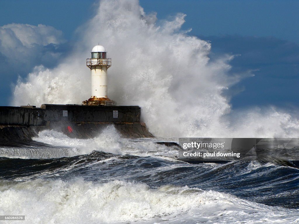 South Gare storm.