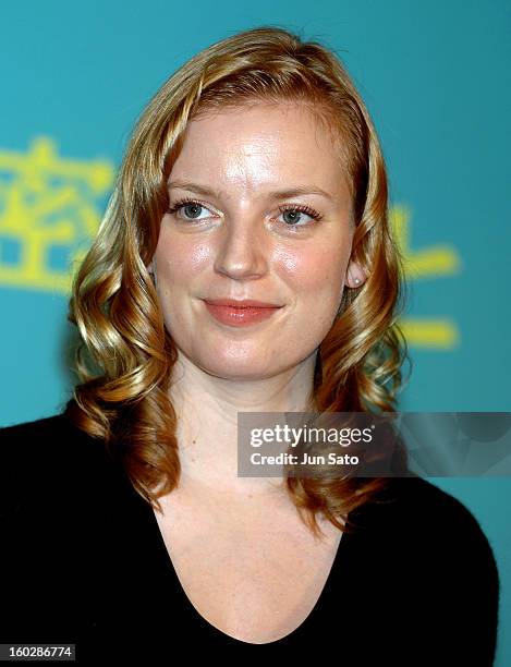 Sarah Polley during "The Secret Life of Words" Tokyo Press Conference with Sarah Polley at Hibiya Matsumotoro in Tokyo, Japan.