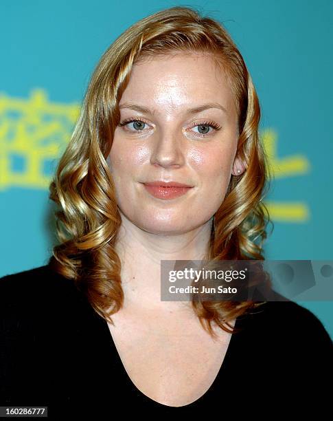 Sarah Polley during "The Secret Life of Words" Tokyo Press Conference with Sarah Polley at Hibiya Matsumotoro in Tokyo, Japan.