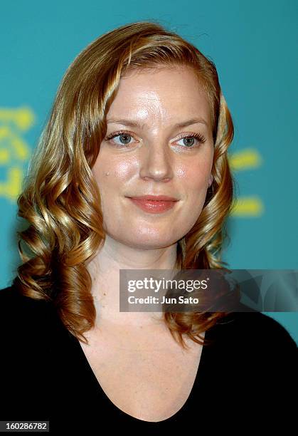 Sarah Polley during "The Secret Life of Words" Tokyo Press Conference with Sarah Polley at Hibiya Matsumotoro in Tokyo, Japan.