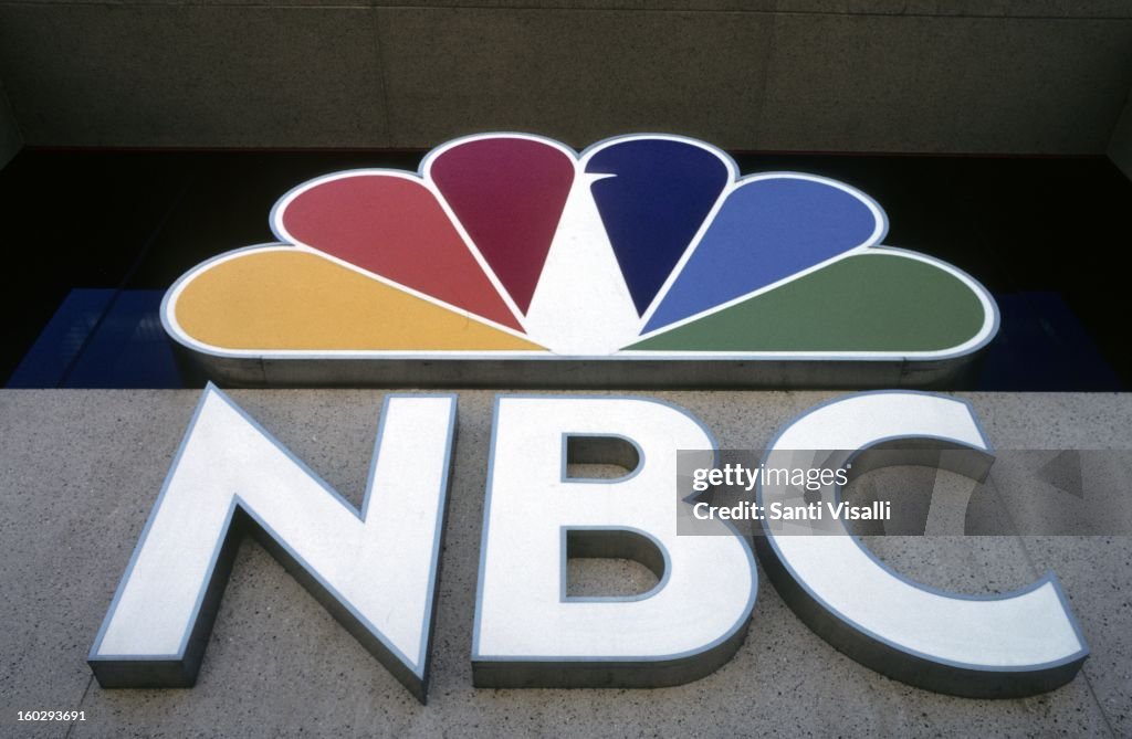 NBC Peacock Logo At Their Studios