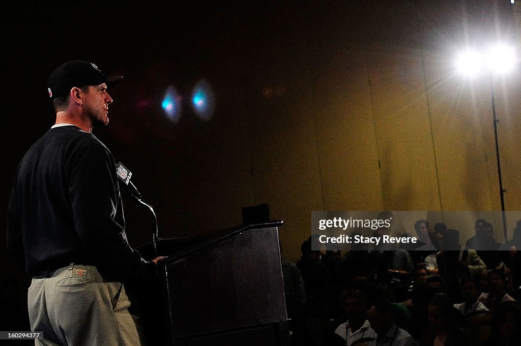 San Francisco 49ers Super Bowl XLVII Media Availability