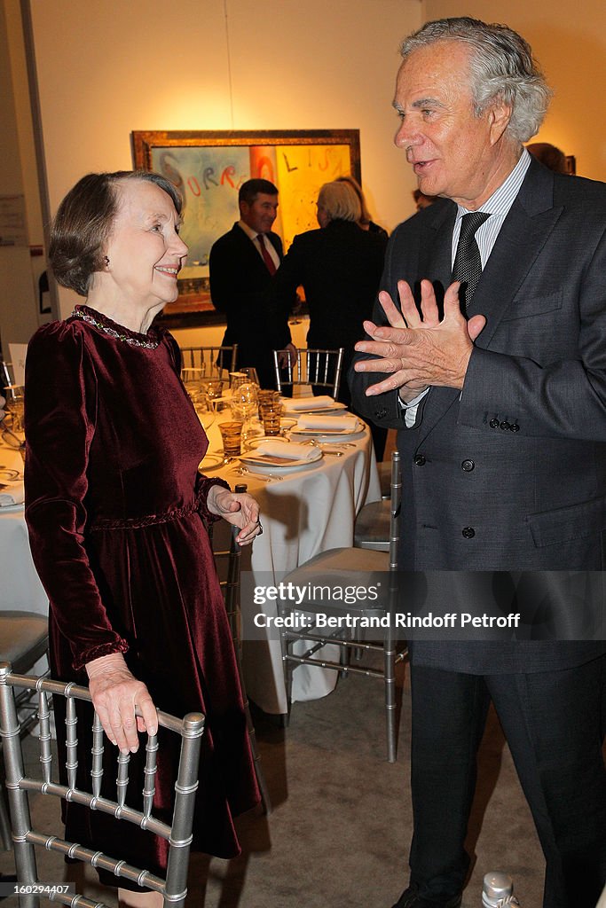 Dinner At Sotheby's In Honor Of Helene David-Weill