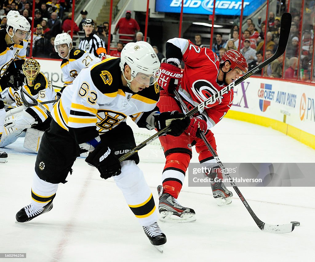 Boston Bruins v Carolina Hurricanes