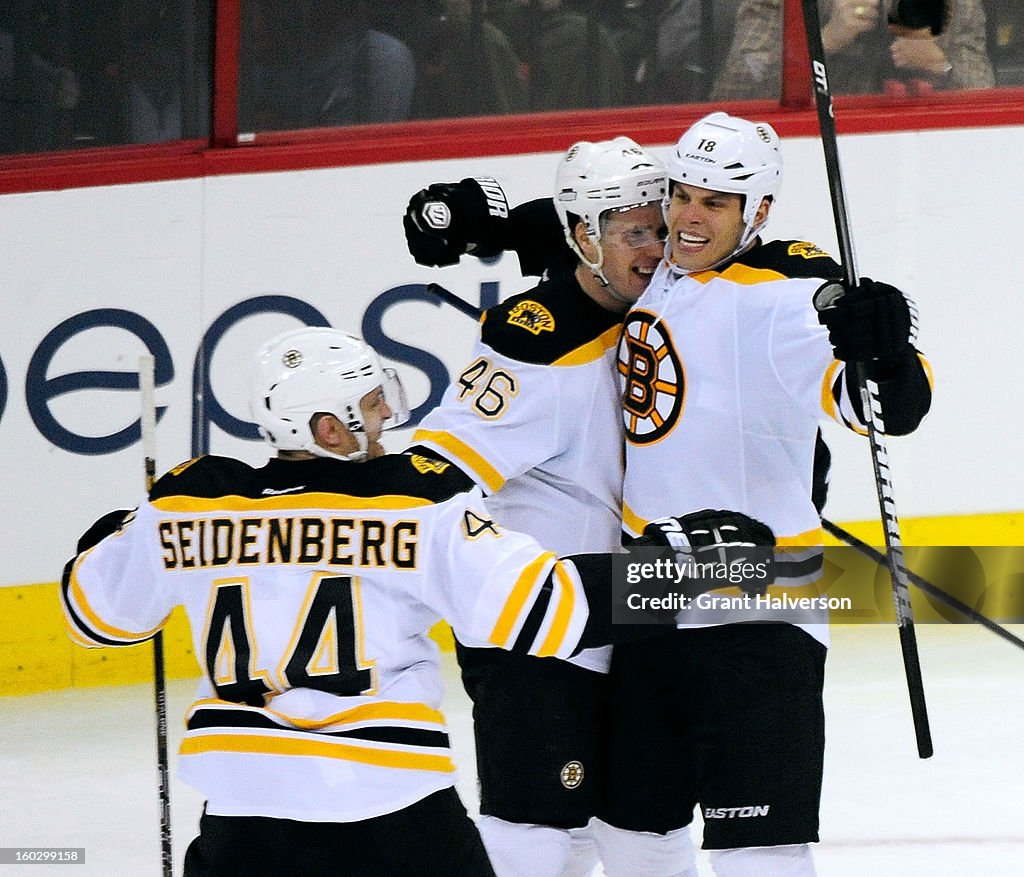 Boston Bruins v Carolina Hurricanes